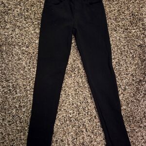 Disney Black Cotton Leggings
